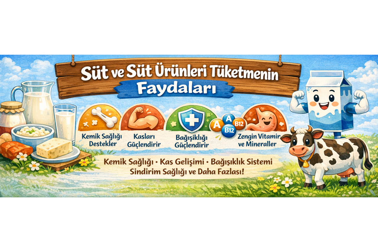 Süt ve Süt Ürünleri Tüketmenin Faydaları