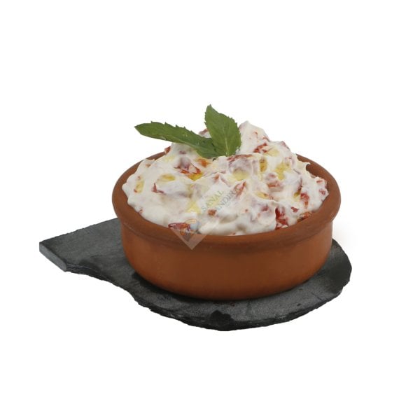 YOĞURTLU KIRMIZI  BİBER SALATASI 250 GR
